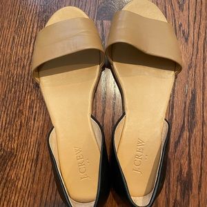 J Crew - Neutral flats